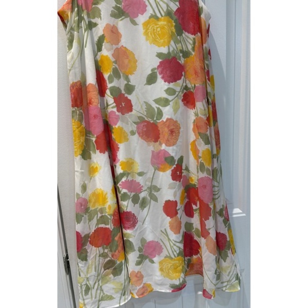 Tommy Hilfiger Floral Printed Lined Sleeveless Dress Size 2,‎ 36 Chest  35L 5154